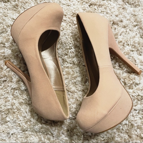 Qupid Nude Heels - Picture 3 of 4